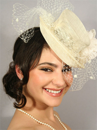 Шляпки с вуалью