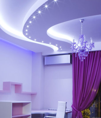 Натяжной потолок: красивое и долговечное решение