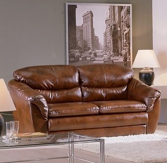 Кожаный диван в интерьере: как подобрать и с чем сочетать