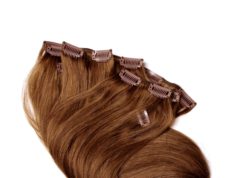 Накладные волосы на заколках: техника крепления