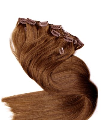 Накладные волосы на заколках: техника крепления