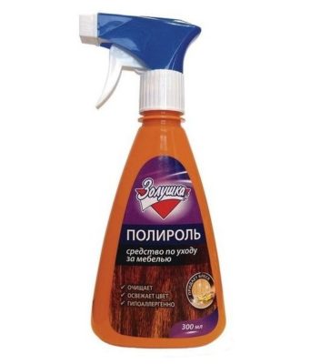 Особенности применения полироли для мебели из дерева
