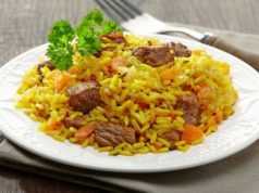 Ароматный плов из говядины рецепт – европейская кухня