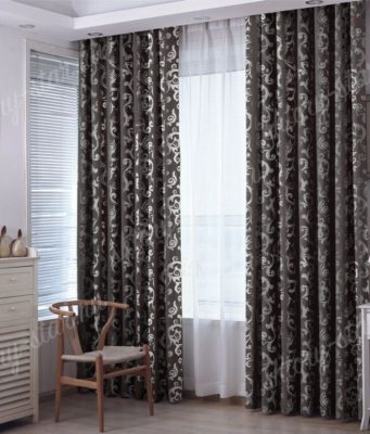 Шторы с узорами — особенности и правила выбора