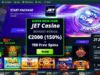 Jet Casino — играй онлайн с лучшими бонусами