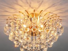 Точечные светильники и люстры в зал: отличная возможность придать комнате уют и благородство