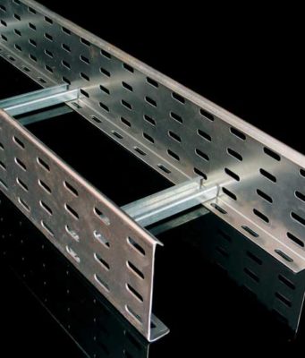 Использование лестничных лотков для монтажа кабеля