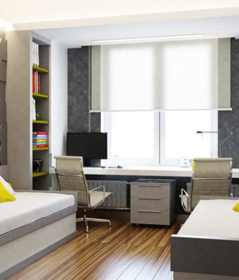 Комната для двух мальчиков: функциональная и стильная