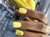Желтый маникюр – лучик солнца на ваших ногтях