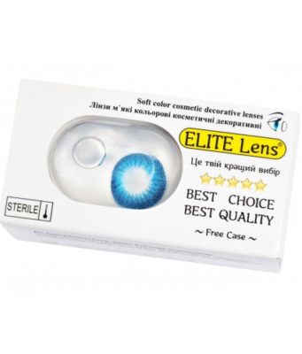 Натуральные синие линзы