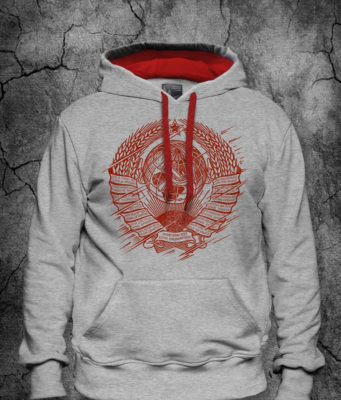 Для каких мероприятий подойдёт худи с гербом СССР?