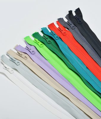 Виды застёжек-молний