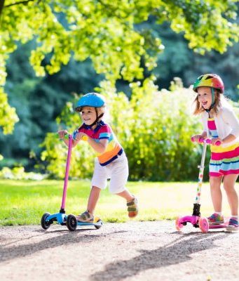 Детский самокат: советы родителям при выборе