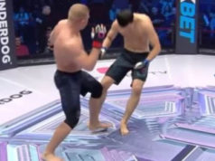 Казахстанский боец наглухо нокаутировал кыргызстанца на 30-й секунде первого раунда. Видео