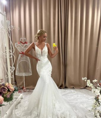 Свадебное платье рыбка: как выбрать идеальное наряд для своего особого дня