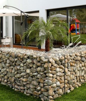Габионы: использование и преимущества