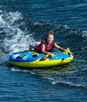 Замечательное сочетание: тюбинги и ватрушки