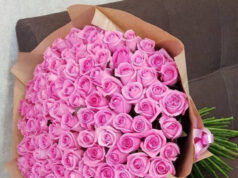 Идеальный подарок: букет из 101 розы