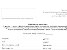 Медицинская справка для сдачи ГТО: гайд для участников всех возрастов